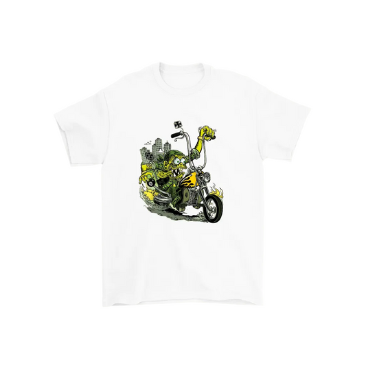 Crazed Biker Graphic Tee
