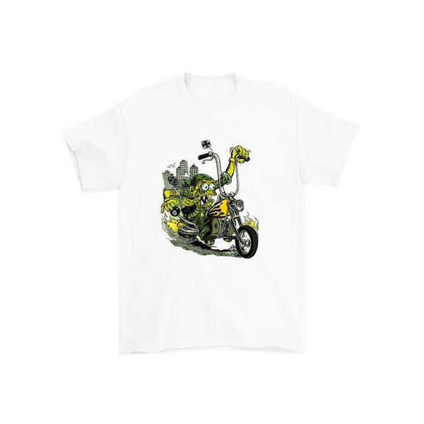 Crazed Biker Graphic Tee